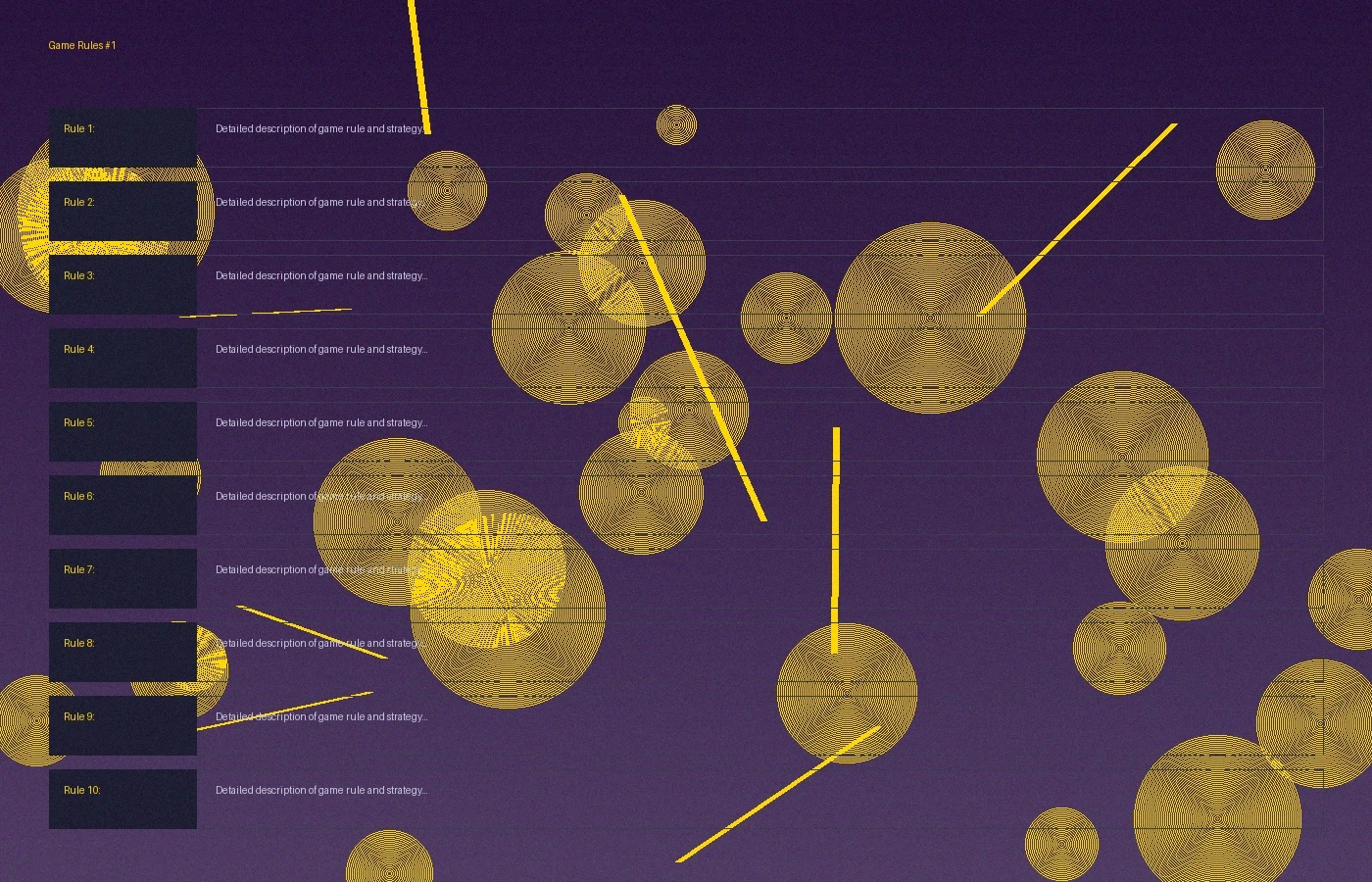 赌博平台游戏规则说明